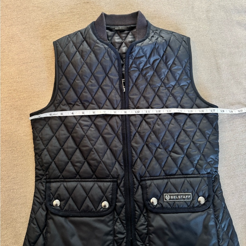 Bellstaff Women’s Black Quilted Vest - Picture 7 of 7